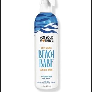 Not Your Mothers Beach Babe Soft Waves Sea Salt Spray UV Protection 8oz New